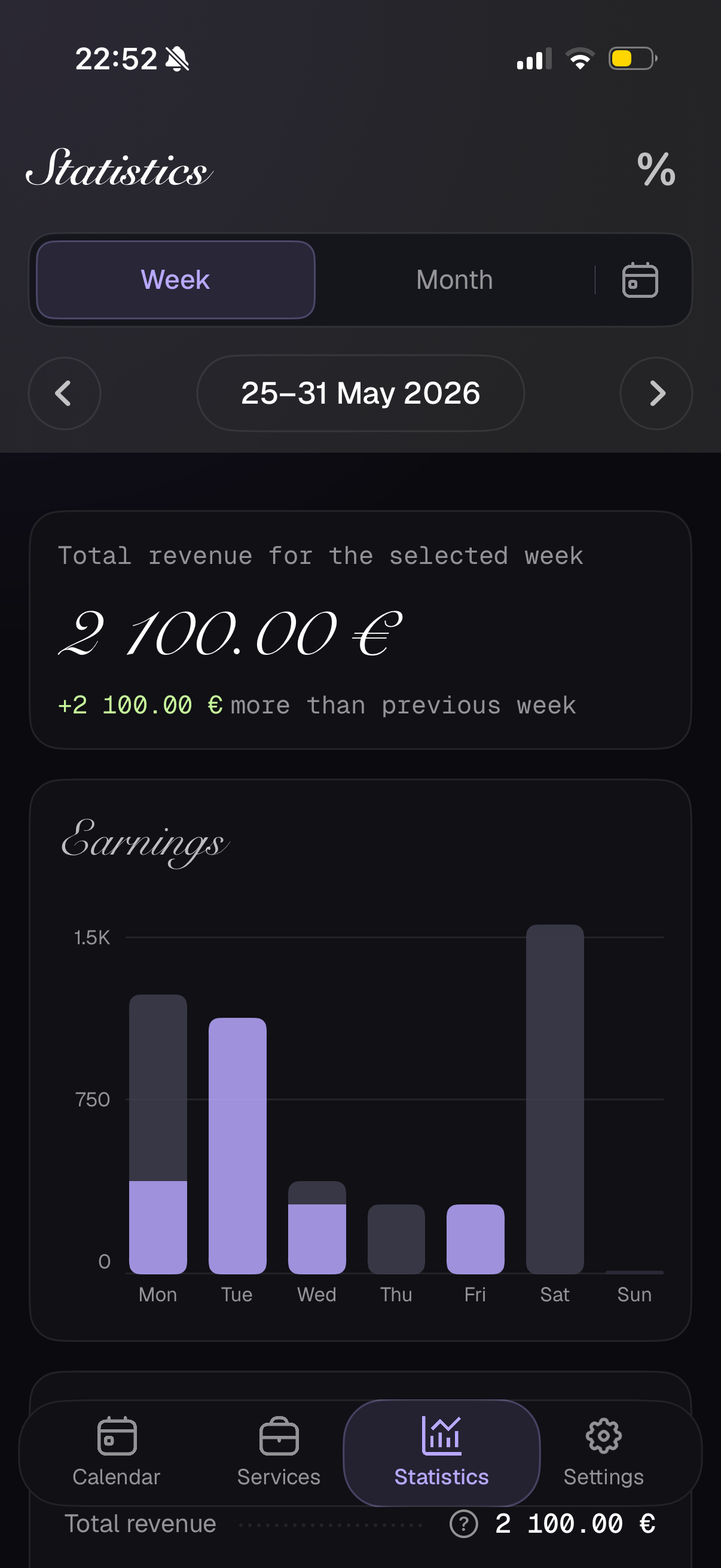 Live analytics